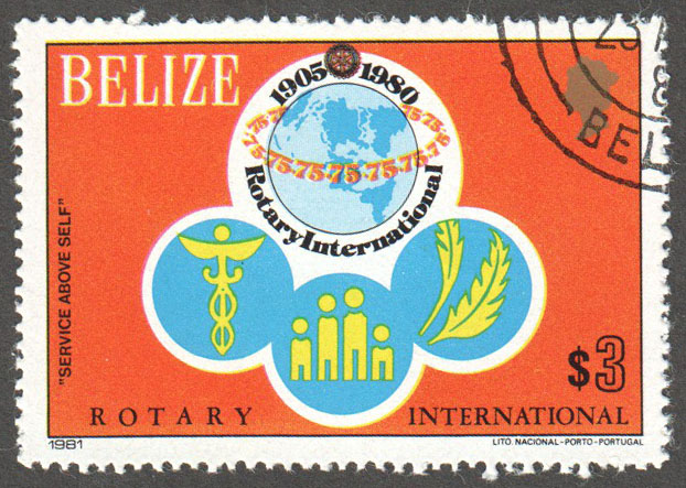 Belize Scott 543 Used - Click Image to Close